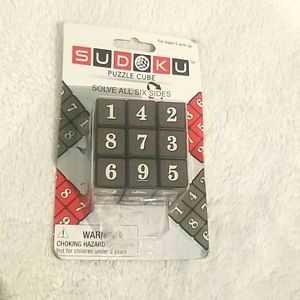Sudoku Puzzle Cube